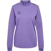 Hummel Sweat de sport 'Authentic' lavande / noir