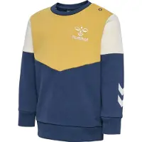Hummel Pull-over bleu marine / curry / blanc