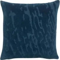 Vivaraise Housses de coussins INES - Bleu - 45x45 cm