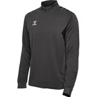 Hummel Sweat de sport 'Authentic' gris argenté / blanc