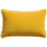 Vivaraise Housses de coussins FARA - Jaune - 40x65 cm