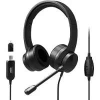 Port Designs Casque Avec Micro Stereo Wired Usb Comfort