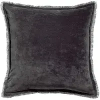 Vivaraise Housses de coussins FARA - Gris - 45x45 cm