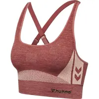 Hummel Cleaa Sports Seamless Sports Bra Rouge XS Femme