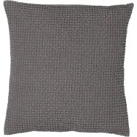 Vivaraise Housses de coussins MAIA - Gris - 45x45 cm