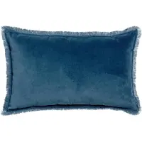 Vivaraise Housses de coussins FARA - Bleu - 40x65 cm