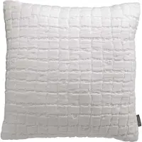 Vivaraise Housses de coussins SWAMI - Blanc - 45x45 cm