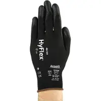 Ansell Gants HyFlex 48-101 taille 10 noir EN 388 EPI catégorie II (10)