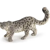 Papo Figurine Léopard des neiges - - LA VIE SAUVAGE - Enfant - Intérieur - Gris