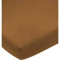 Meyco Home jersey drap-housse 180x210/220 camel (220 cm)