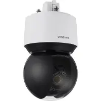 Hanwha 2MP 25x IR PTZ (1920 x 1080 Pixels), Caméra réseau, Blanc, Noir