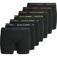 Jack & Jones Basic Plus Boxers 7 Units Noir 2XL Homme
