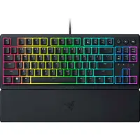 Razer Ornata V3 Tenkeyless, filaire, USB, interrupteur à clé à membrane Mecha, QWERTZ, LED RGB, noir