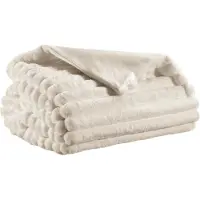Vivaraise Plaid Alice neige - 130 x 160 cm