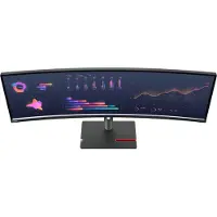 Lenovo ThinkVision P49w-30 LED display 124,5 cm (49") 5120 x 1440 pixels DQHD Noir