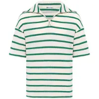 Dandalo Pull-over vert / blanc naturel