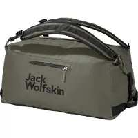 Jack Wolfskin Sac de voyage 'Traveltopia' vert / noir