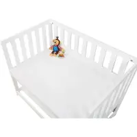 Pinolino - 540004-0d - Drap-Housse Pour Des Berceaux Jersey - Pack De 2 - Blanc