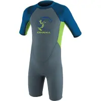 O'Neill Shorty à Manches Courtes Avec Fermeture éclair Au Dos Pour Junior Reactor Spring 2 Mm