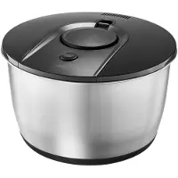GEFU Push It Salad Spinner Argenté