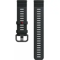 Polar 22 Mm Silicone Strap Noir S-L