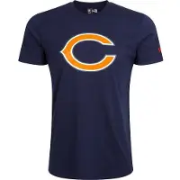 New Era Nfl Regular Chicago Bears Short Sleeve T-shirt Bleu M Homme
