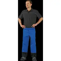 Planam Weld Shield Pantalon de travail bleu corbeau noir Taille 62 (62)
