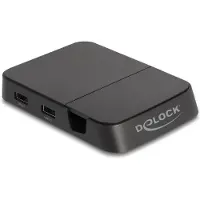 DeLOCK Smartphone Dockingstation 4K mit integrierter Halt.
