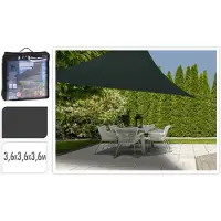 Huismerk 73017 Triangular Shade Awning 3.6x3.6x3.6 M Vert