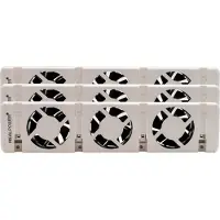RealPower Heizungslüfter HL-3.3er Set mit 3 Ventilatoren