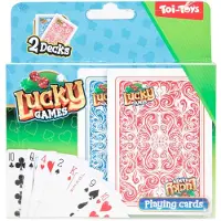 Toi-Toys Jeux de hasard Cartes à jouer, 2 pcs.