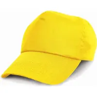 Result Pack 50 Casquette coton Yellow - Result RC005X - Taille One Size