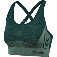 Hummel Haut de sport vert / sapin