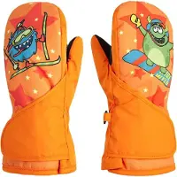 Ziener Lemmi Mittens Orange 1 Enfants
