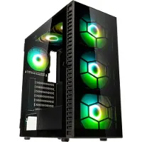 Kolink Observatory Hf Plus Glass Argb Pc Tower Case Noir