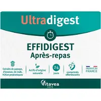 Nutrisanté Ultradigest EFFIDIGEST Après-repas 24 pc(s) Comprimés Effervescents