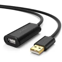 UGREEN Câble d'extension Usb 2.0 Us121, actif, 5M (noir)