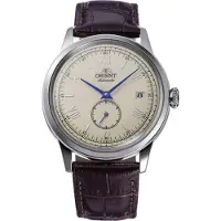 Orient Watch Watches Bambino 38 Small Seconds Watch Violet Homme