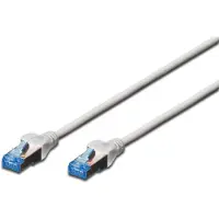 Digitus Professional DK-1522-005 Câble patch Cat5e F/UTP 2xRJ45 0,5m gris Protection par levier