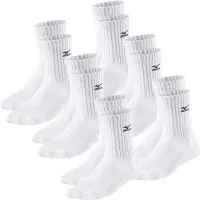 Mizuno Chaussettes Volley Medium - Blanc/Navy, Taille:M