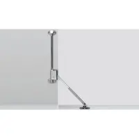 Hettich Support d'aérofrein KlassikD/551 551-600 Acier nickelé L 258