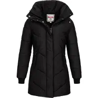 Lonsdale Beeley Coat Noir S Femme