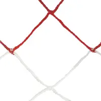 Sporti France Bic 4 Mm Pp Simple Mesh 120 7.50x2.50x2x2 M Goal Net Rouge