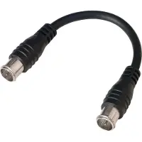 Kathrein Verbindungsleitung F-Quick 340mm 2gerade F-Quick-Stecker sw EVL 340