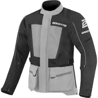 Bogotto Tampar Tour Imperméables Noir Gris Blouson Textile Taille 2XL