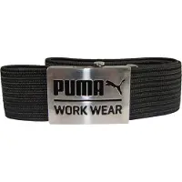 Puma Workwear Unisexe, Ceinture, Ceinture tressée, Noir