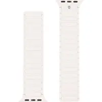 Tactical MagBand for Apple Watch 42/44/45/49 Blanc (Silicone), Sangles de montre, Blanc