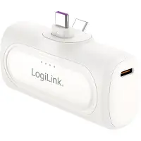 Logilink Powerbank 5.000 mAh 2x USB-C blanc