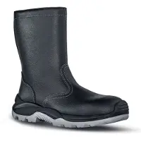 U Power U.POWER Bottes de sécurité hiver Siberian T.39 noires cuir S3 SRC CI EN20345 - RR40754-39