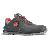 U Power Unisex UF20084-35 Chaussures de sécurité, Série Flat Out, Modèle Bjorn S3 SRC, Taille 35, Noir, EU